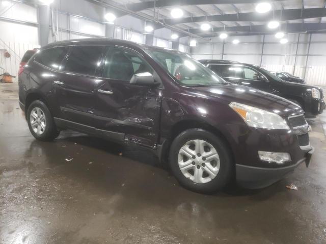 1GNLVEED1AS144421 - 2010 CHEVROLET TRAVERSE LS BURGUNDY photo 4