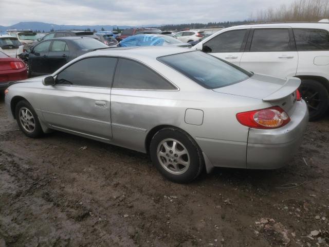 2T1CE22P43C021786 - 2003 TOYOTA CAMRY SOLA SE SILVER photo 2