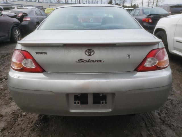 2T1CE22P43C021786 - 2003 TOYOTA CAMRY SOLA SE SILVER photo 6