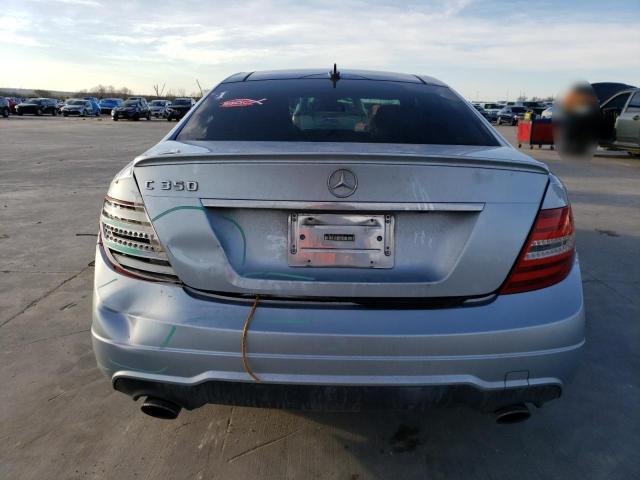 WDDGJ5HB5DF967307 - 2013 MERCEDES-BENZ C 350 SILVER photo 6