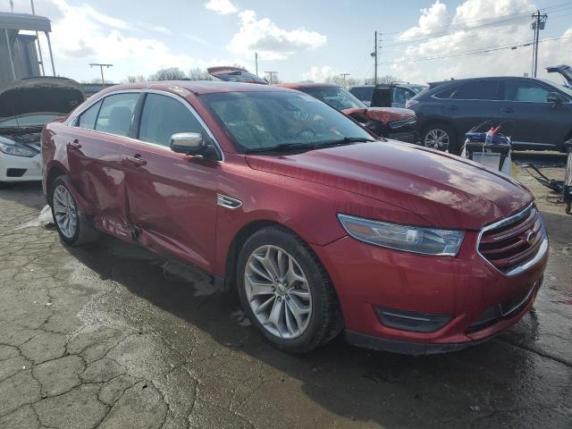 1FAHP2F86EG143224 - 2014 FORD TAURUS LIMITED RED photo 4