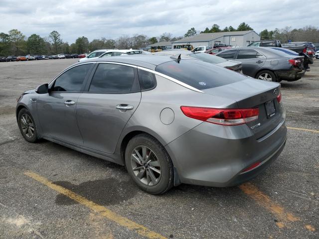 5XXGT4L10JG237587 - 2018 KIA OPTIMA LX GRAY photo 2