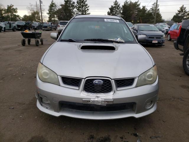 JF1GG79676G820527 - 2006 SUBARU IMPREZA WRX SPORT GRAY photo 5