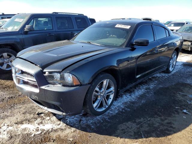 2C3CDXJG1CH306425 - 2012 DODGE CHARGER SXT BLACK photo 1