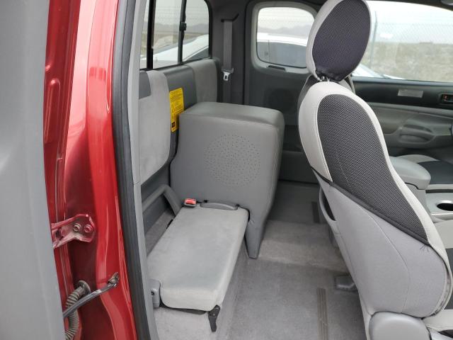 5TEUU42N17Z346168 - 2007 TOYOTA TACOMA ACCESS CAB წითელი ფოტო 10