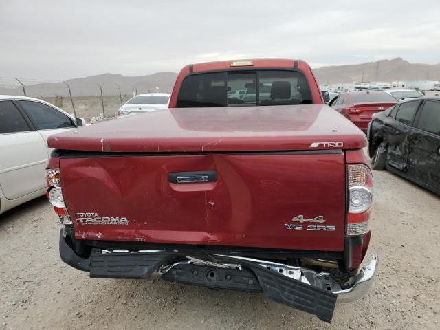 5TEUU42N17Z346168 - 2007 TOYOTA TACOMA ACCESS CAB წითელი ფოტო 6