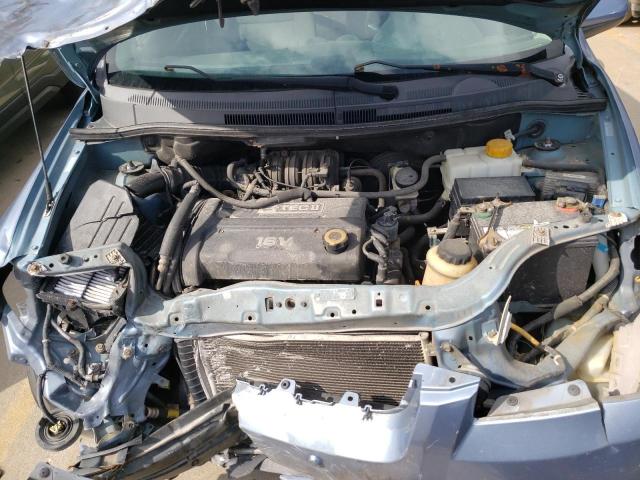 KL1TD56698B100986 - 2008 CHEVROLET AVEO BASE Mavi foto 11