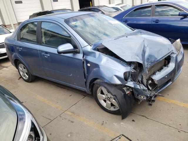 KL1TD56698B100986 - 2008 CHEVROLET AVEO BASE Mavi foto 4