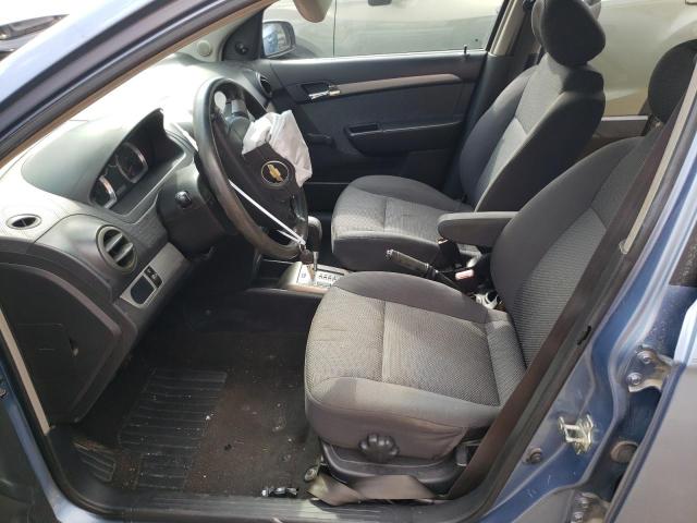 KL1TD56698B100986 - 2008 CHEVROLET AVEO BASE Mavi foto 7