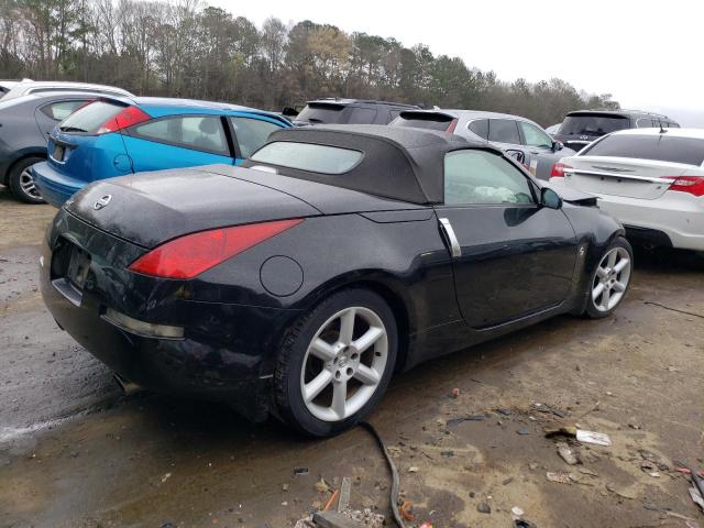 JN1AZ36A94T010870 - 2004 NISSAN 350Z ROADSTER BLACK photo 3