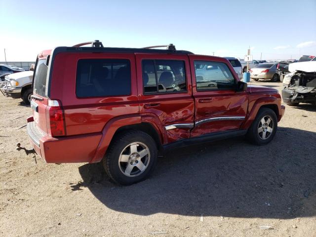 1J4RG4GK2AC114805 - 2010 JEEP COMMANDER SPORT RED photo 3