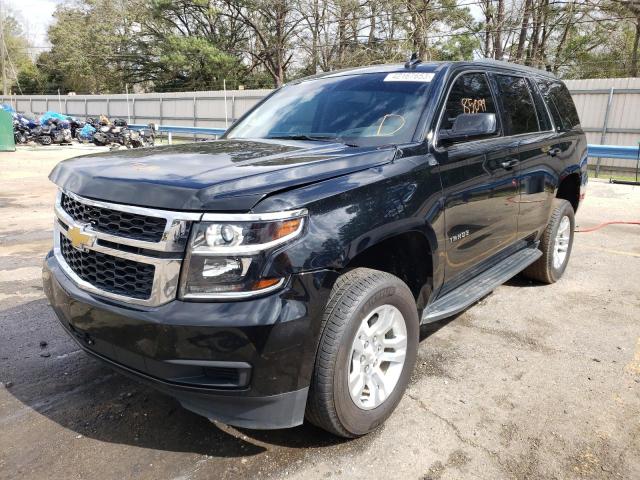 1GNSCBKC0JR211724 - 2018 CHEVROLET TAHOE C1500 LT BLACK photo 1