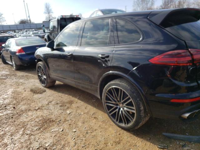 WP1AC2A28FLA80659 - 2015 PORSCHE CAYENNE TURBO BLACK photo 2