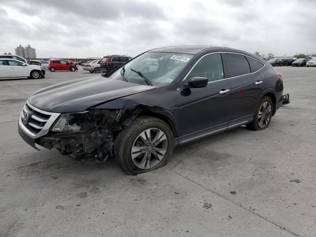 5J6TF2H58EL001646 - 2014 HONDA CROSSTOUR EXL BLACK photo 1