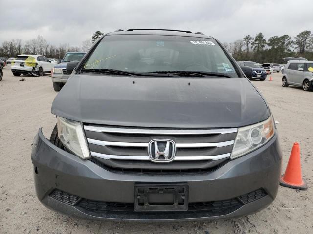 5FNRL5H64BB085384 - 2011 HONDA ODYSSEY EX GRAY photo 5