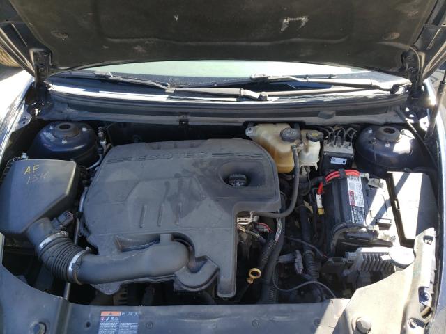 1G1ZC5EU7BF161672 - 2011 CHEVROLET MALIBU 1LT BLACK photo 7