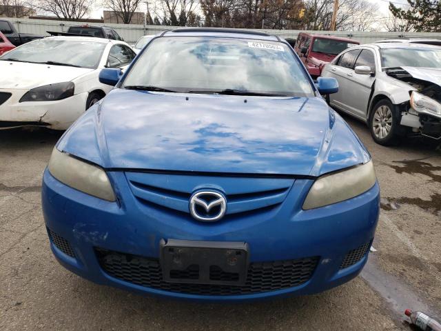 1YVHP84C585M03224 - 2008 MAZDA 6 I BLUE photo 5