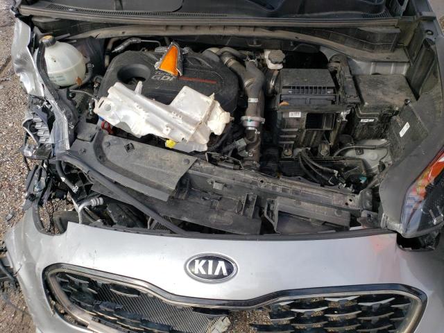 KNDPR3A68L7748080 - 2020 KIA SPORTAGE SX SILVER photo 12