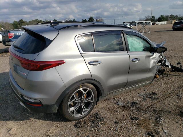 KNDPR3A68L7748080 - 2020 KIA SPORTAGE SX SILVER photo 3