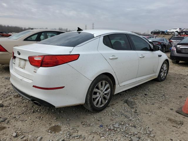 5XXGM4A75FG399355 - 2015 KIA OPTIMA LX WHITE photo 3