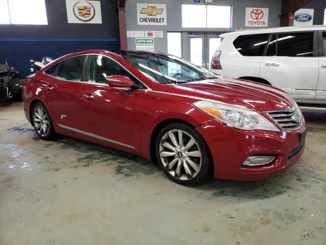 KMHFH4JG1EA351244 - 2014 HYUNDAI AZERA GLS RED photo 4