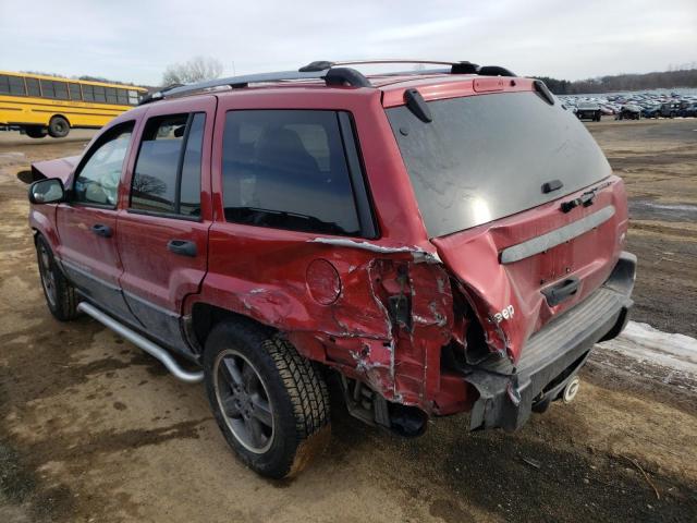 1J4GX48J14C168338 - 2004 JEEP GRAND CHER LAREDO 红色 照片 2