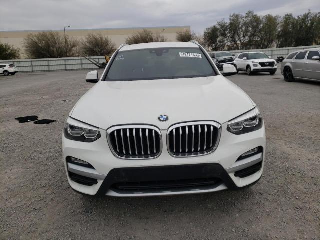 5UXTR7C59KLR50182 - 2019 BMW X3 SDRIVE30I WHITE photo 5
