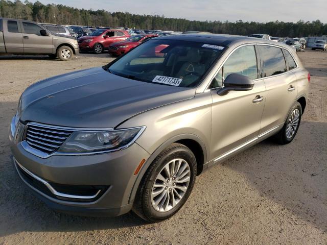 2LMTJ8KR5GBL30438 - 2016 LINCOLN MKX SELECT BROWN photo 1