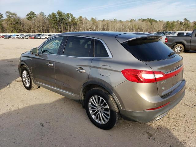 2LMTJ8KR5GBL30438 - 2016 LINCOLN MKX SELECT BROWN photo 2