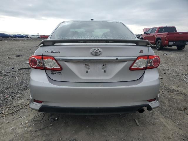 2T1BU4EE4BC599308 - 2011 TOYOTA COROLLA BASE GRAY photo 6