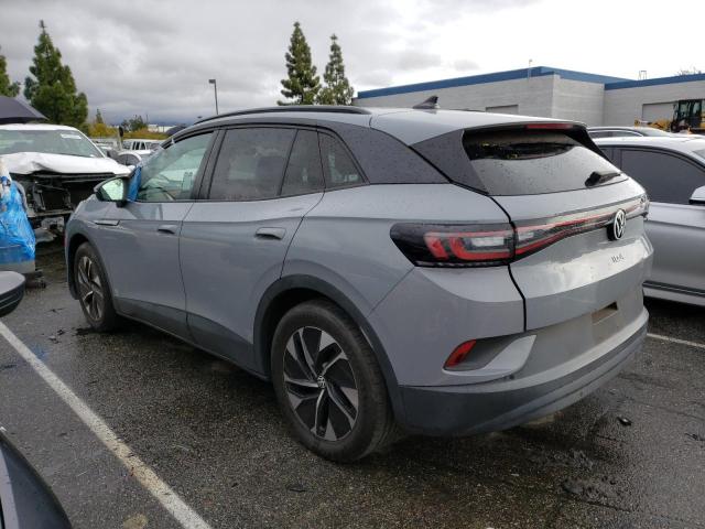 WVGTMPE20MP032993 - 2021 VOLKSWAGEN ID.4 PRO S ნაცრისფერი ფოტო 2