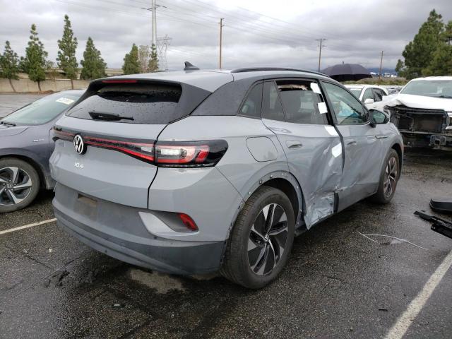 WVGTMPE20MP032993 - 2021 VOLKSWAGEN ID.4 PRO S ნაცრისფერი ფოტო 3