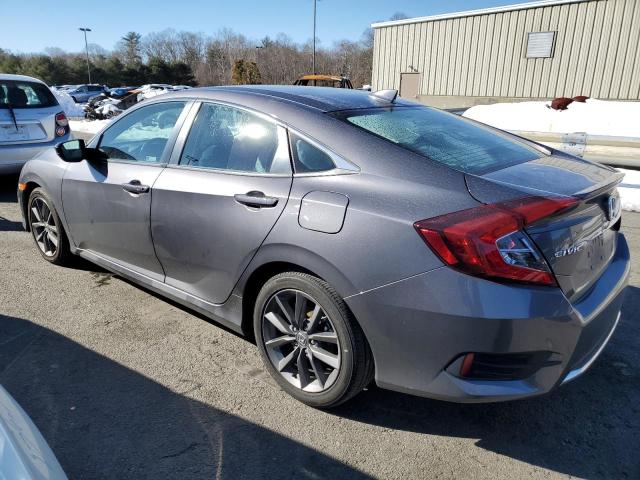 2HGFC1F31MH704395 - 2021 HONDA CIVIC EX GRAY photo 2