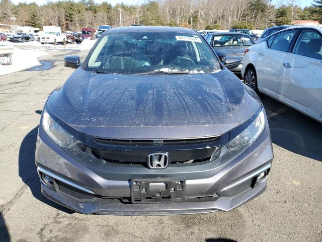 2HGFC1F31MH704395 - 2021 HONDA CIVIC EX GRAY photo 5