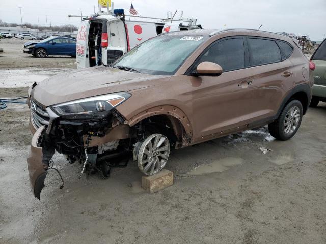 KM8J33A48HU401021 - 2017 HYUNDAI TUCSON LIMITED TAN photo 1