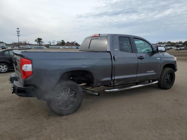 5TFUY5F15EX365814 - 2014 TOYOTA TUNDRA DOUBLE CAB SR/SR5 GRAY photo 3