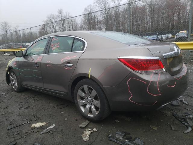 1G4GE5GD0BF107504 - 2011 BUICK LACROSSE CXS BROWN photo 2