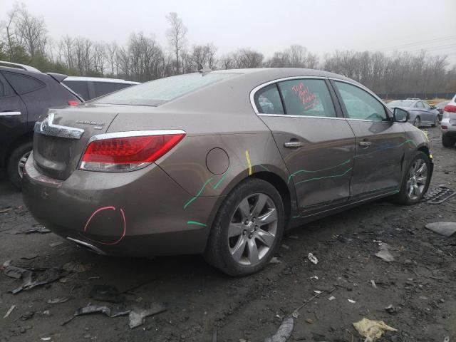 1G4GE5GD0BF107504 - 2011 BUICK LACROSSE CXS BROWN photo 3