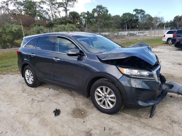 5XYPG4A37LG629635 - 2020 KIA SORENTO L BLUE photo 4