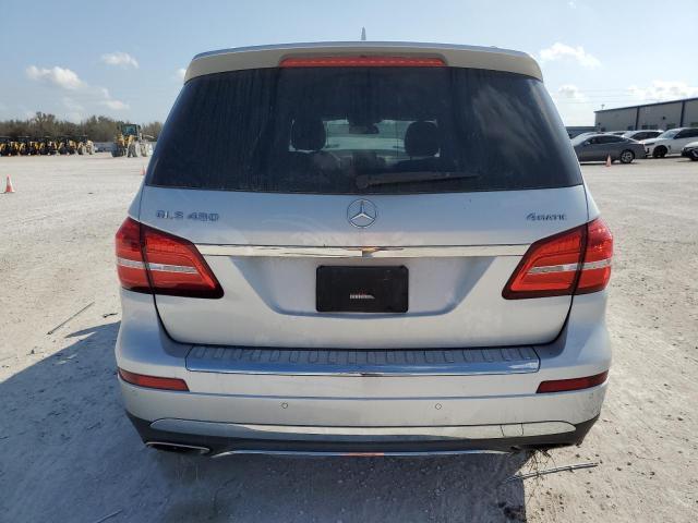 4JGDF6EE3KB219643 - 2019 MERCEDES-BENZ GLS 450 4MATIC SILVER photo 6