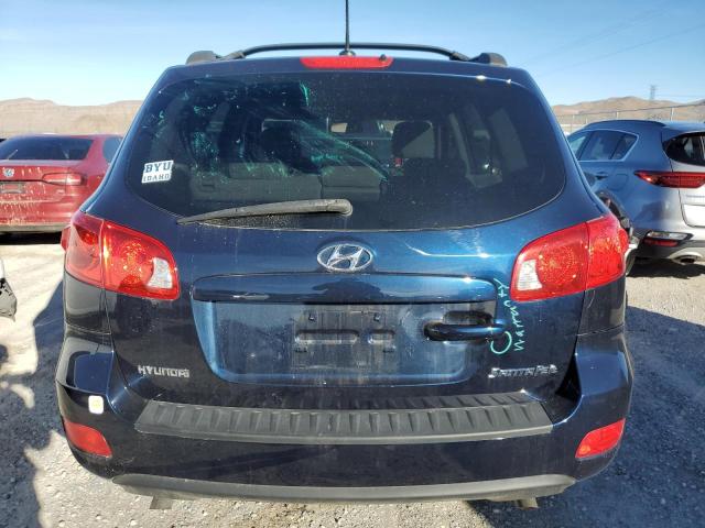 5NMSG13D79H274429 - 2009 HYUNDAI SANTA FE GLS BLUE photo 6