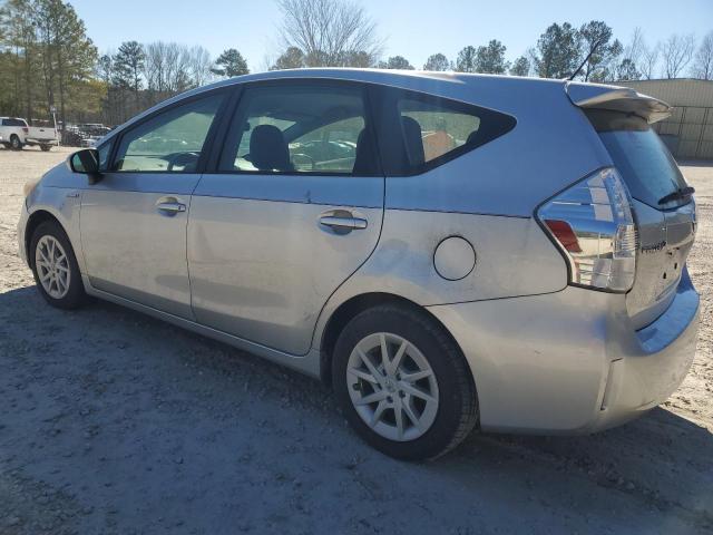 JTDZN3EU0D3248663 - 2013 TOYOTA PRIUS V SILVER photo 2