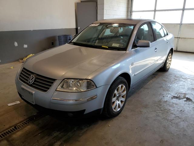 WVWPD63B53P059804 - 2003 VOLKSWAGEN PASSAT GLS BLUE photo 1