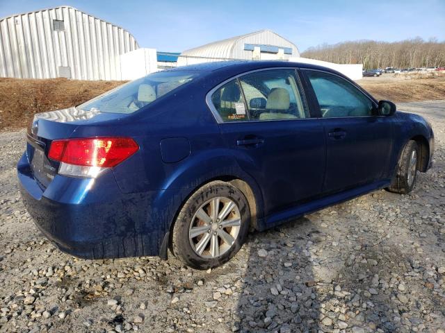 4S3BMBG66A3220004 - 2010 SUBARU LEGACY 2.5I PREMIUM BLUE photo 3