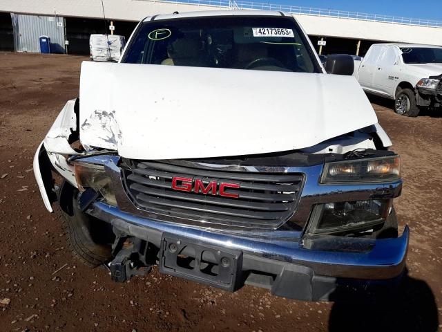 1GTDS136568219256 - 2006 GMC CANYON WHITE photo 5