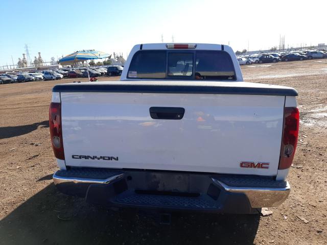 1GTDS136568219256 - 2006 GMC CANYON WHITE photo 6