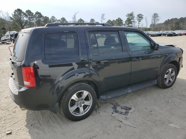 5FNYF4H63CB062581 - 2012 HONDA PILOT EXL BLACK photo 3