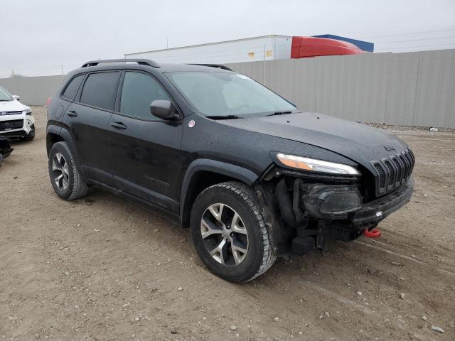 1C4PJMBS9GW128553 - 2016 JEEP CHEROKEE TRAILHAWK BLACK photo 4