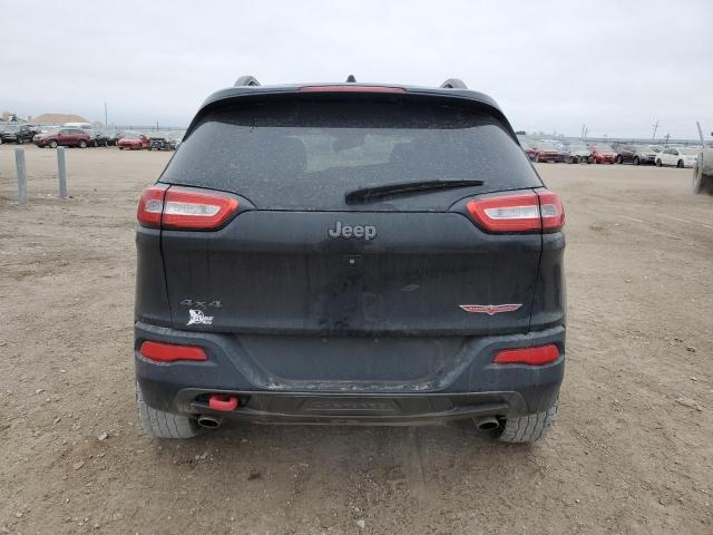 1C4PJMBS9GW128553 - 2016 JEEP CHEROKEE TRAILHAWK BLACK photo 6