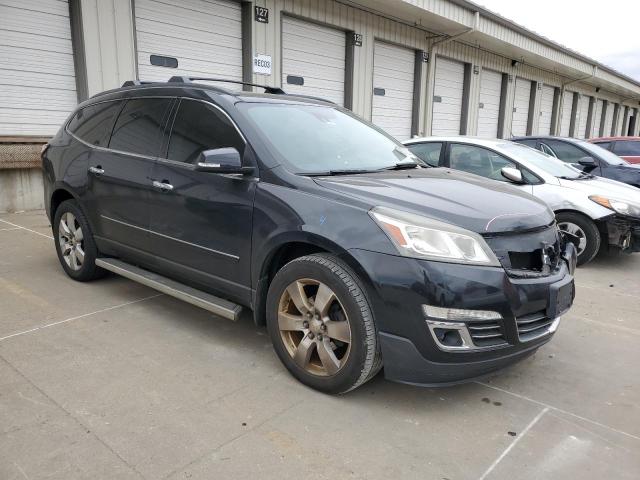 1GNKVJKDXEJ248569 - 2014 CHEVROLET TRAVERSE LTZ BLACK photo 4